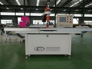 China 260mm Diameter Round Glass Cutting Equipment , Automatic Round Glass Cutting Machine PLC Controller supplier